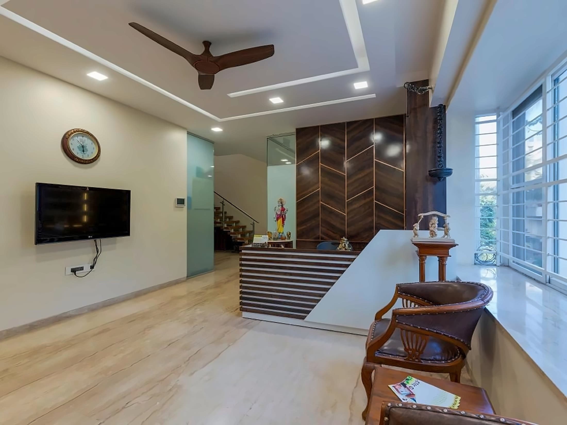 Light-filled lobby